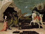 UCCELLO, Paolo St George and the Dragon (mk08) USA oil painting artist